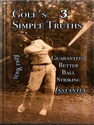 cover image of Golf's Simple Truths